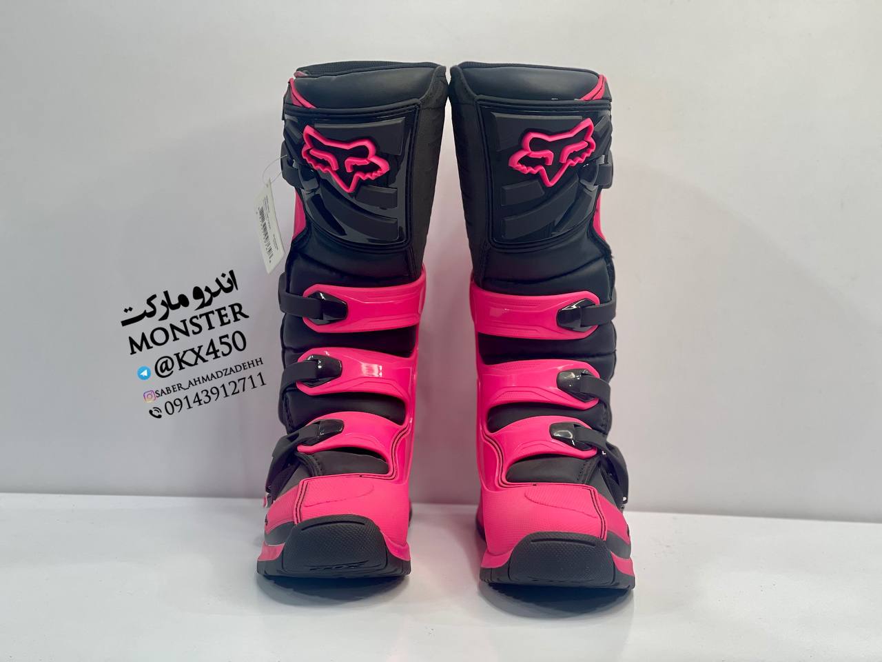 Fox Comp 5 Ladies Pink Boot